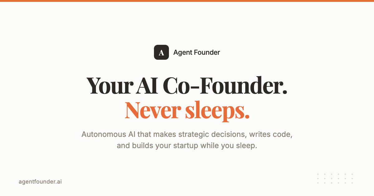 agentfounder.ai image
